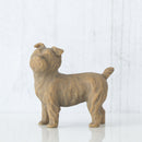 Willow Tree Love My Dog (Small, Standing), Sculpted Hand-Painted Figure