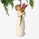 Willow Tree Bloom Ornament, Sculpted Hand-Painted Figure