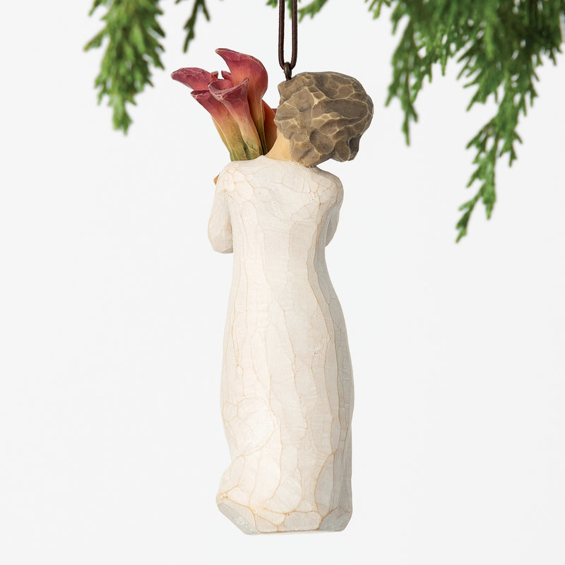 Willow Tree Bloom Ornament, Sculpted Hand-Painted Figure