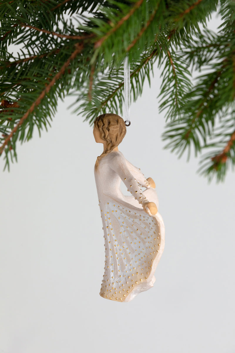 Willow Tree Butterfly Ornament, Sculpted Hand-Painted Figure