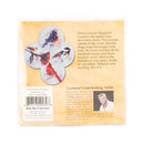 DEMDACO Dean Crouser Songbird Watercolor 4 x 4 Absorbent Ceramic and Cork Coasters Set of 4