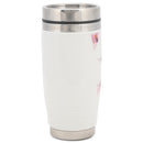 DEMDACO Dean Crouser Watercolor 16 Ounce Glossy Stoneware Travel Mug (Hummingbird)