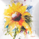 Demdaco Big Sky Carvers Sunflower Snack Plate, Multicolored