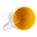 Dean Crouser Chamomile Herbal Floral Watercolor Yellow 16 ounce Glossy Ceramic Stoneware Mug