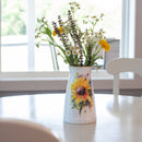 DEMDACO Dean Crouser Sunflower Bright Watercolor Yellow 7 x 5 Glossy Ceramic Stoneware Vase