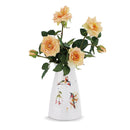 DEMDACO Dean Crouser Summer Hummingbirds Watercolor Green 7 x 5 Glossy Ceramic Stoneware Vase
