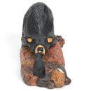 DEMDACO Little Bear Black Bear 2 x 6 Hand-cast Resin Figurine Sculpture