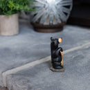 DEMDACO Dont Feed The Bears Mini Black Bear 3 x 2 Hand-cast Resin Figurine Sculpture