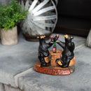Uncorked Black Bear 5 x 6 Hand-cast Resin Figurine Sculpture