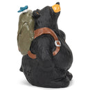 DEMDACO Walk About Black Bear 5.5 x 3.5 Hand-cast Resin Figurine Sculpture