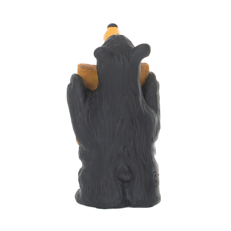 DEMDACO Free Bear Hugs Black Bear 4.5 x 2.5 Hand-cast Resin Figurine Sculpture