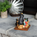 DEMDACO Quilting with Cubs Midnight Black 5 x 4 Resin Stone Collectible Figurine