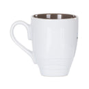 Dean Crouser Running Horse Watercolor Brown 16 Ounce Glossy Stoneware Mug With Handle