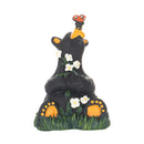 DEMDACO Rachel Mini Floral Black 3 x 3 Handcast Resin Stone Collectible Figurine