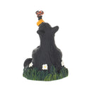 DEMDACO Rachel Mini Floral Black 3 x 3 Handcast Resin Stone Collectible Figurine