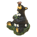 DEMDACO Rachel Mini Floral Black 3 x 3 Handcast Resin Stone Collectible Figurine