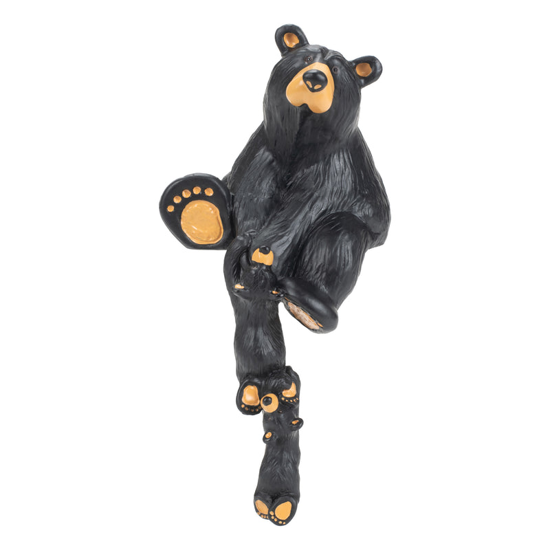 DEMDACO Helping Paw Momma Black Bear 10 x 5 Hand-cast Resin Shelf Sitter Figurine