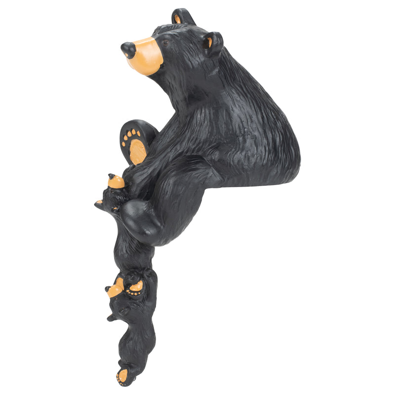 DEMDACO Helping Paw Momma Black Bear 10 x 5 Hand-cast Resin Shelf Sitter Figurine