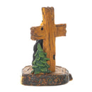 DEMDACO Pray Black Bear 5 x 5.5 Hand-cast Resin Figurine Sculpture