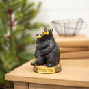 DEMDACO Big Sky BearFoots Forever and Always Wedding Anniversary Black Bear Couple Figurine