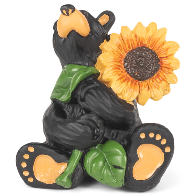DEMDACO Big Sky Carvers Sunflower Bear Mini Figurine