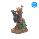 DEMDACO Hang in There Mini Black Bear 4.5 x 3 Hand-cast Resin Figurine Sculpture