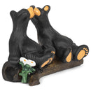 DEMDACO Kissin Bears Black Bear 4 x 6 Hand-cast Resin Figurine Sculpture