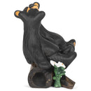 DEMDACO Kissin Bears Black Bear 4 x 6 Hand-cast Resin Figurine Sculpture