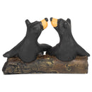 DEMDACO Kissin Bears Black Bear 4 x 6 Hand-cast Resin Figurine Sculpture