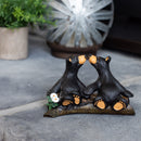 DEMDACO Kissin Bears Black Bear 4 x 6 Hand-cast Resin Figurine Sculpture