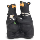 DEMDACO Wedding Couple Black Bear 6 x 4.5 Hand-cast Resin Figurine Sculpture