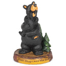 DEMDACO Bear Hugs Black Bear 5 x 3.5 Hand-cast Resin Figurine Sculpture