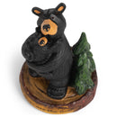 DEMDACO Bear Hugs Black Bear 5 x 3.5 Hand-cast Resin Figurine Sculpture