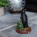 DEMDACO Bear Hugs Black Bear 5 x 3.5 Hand-cast Resin Figurine Sculpture