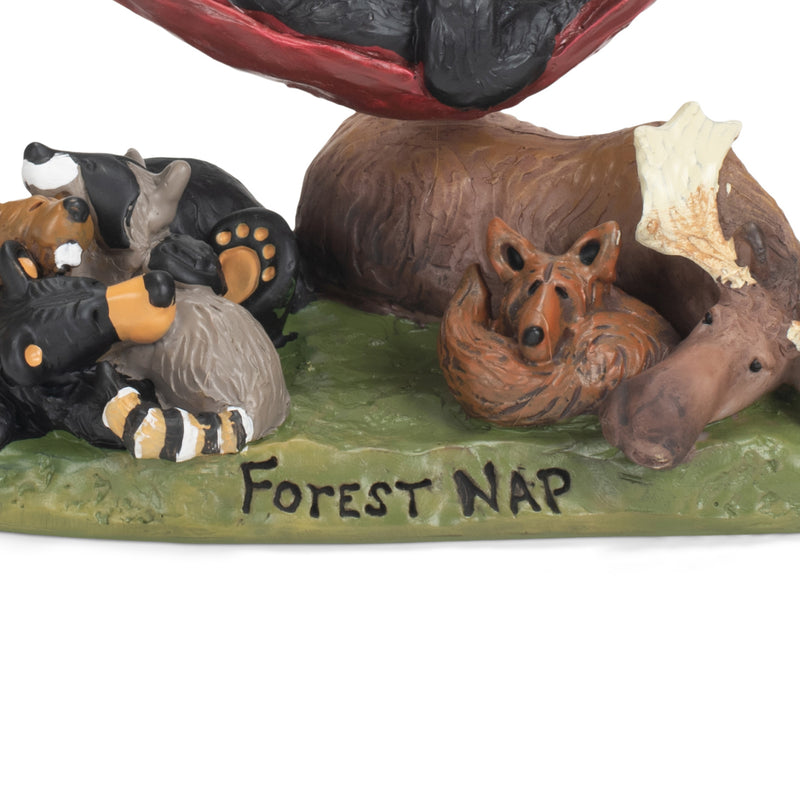 DEMDACO Big Sky Bearfoots Bears Forest Nap Figurine