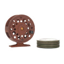 DEMDACO Carvers Fly Reel Coaster Set