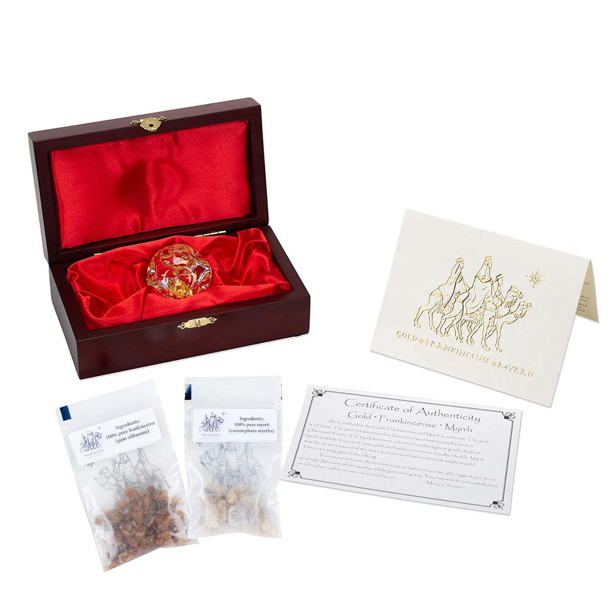 Single Box Set Standard Gold Frankincense & Myrrh