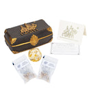 Real Gold Frankincense & Myrrh Regal Christmas Music Box - Plays Joy to the World and We Three Kings