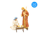 Set of 3 Holy Family 10 inch Resin Stone Christmas Nativity Figurines