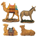 Set of 4 Christmas Nativity Animals Set - 14 inch Scale