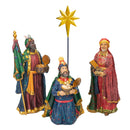 Set of 11 Nativity Figurines with Real Gold, Frankincense and Myrrh - 10 inch Scale