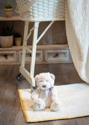 Nat and Jules The Lords Prayer Bear With Ribbon, Cross Childrens Plush Stuffed Animal