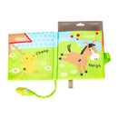 DEMDACO Happy Barnyard Friends Corn Rustic Red Childrens Musical Soft Book Toy