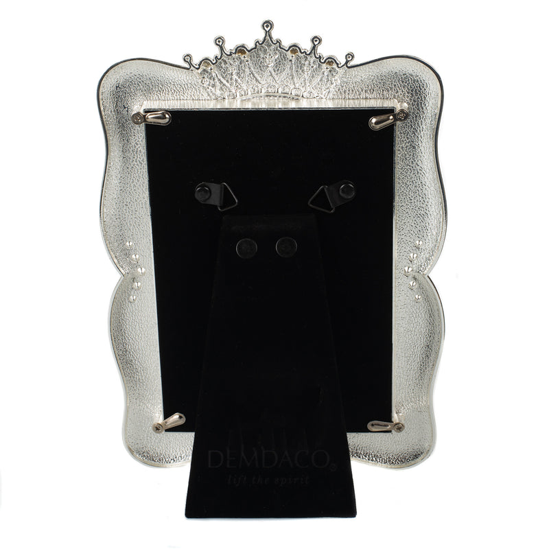 DEMDACO Always a Princess 6 x 8 Enamel with Metal and Rhinestone Accents Picture Frame