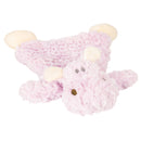 Harlow Hippo Lavender Childrens Plush Rattle Blankie