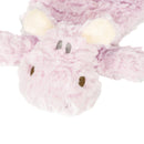 Harlow Hippo Lavender Childrens Plush Rattle Blankie