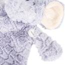 Ellery Elephant Grey Childrens Plush Rattle Blankie