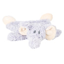 Ellery Elephant Grey Childrens Plush Rattle Blankie