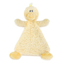 DEMDACO Daddles Duck Pale Yellow Childrens Plush Rattle Blankie