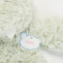 DEMDACO Arnie Alligator Mint Green Childrens Plush Rattle Blankie